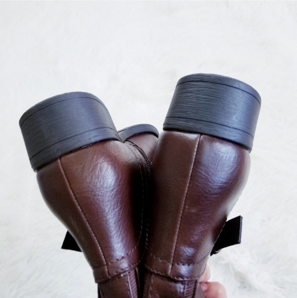 Croft & Barrow Ortholite Armor Brown Riding Boots - Picture 4 of 8